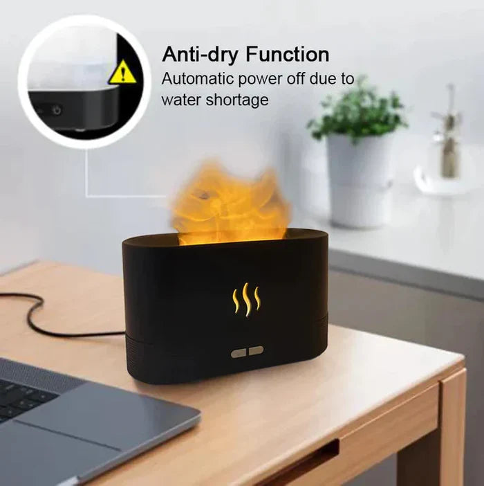 Portable Aromatherapy Diffuser Auto Shut-Off For Home Office Bedroom Baby Room